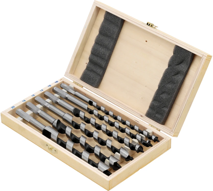 Grąžtas Toya Sa Poland VOREL medienos grąžtų rinkinys, 6 vnt. / 230 mm, 10–20 mm, 22465