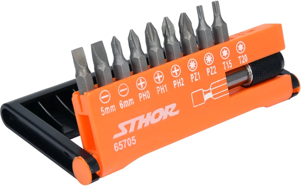 STHOR Rinkinys sukimo antgalių 10el. 65705