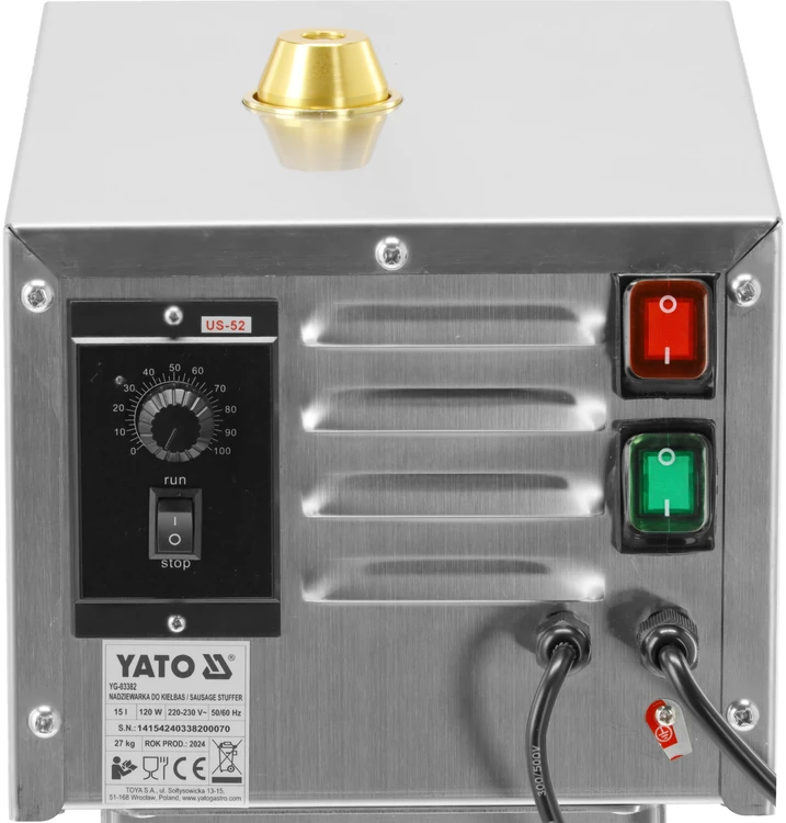 Toya Sa Poland Elektrinė dešrų kimšyklė | 15 l (YG-03382)