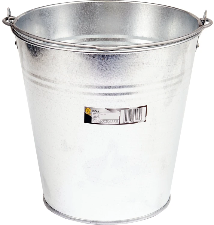 Vorel Galvanized Bucket 10L (89562)