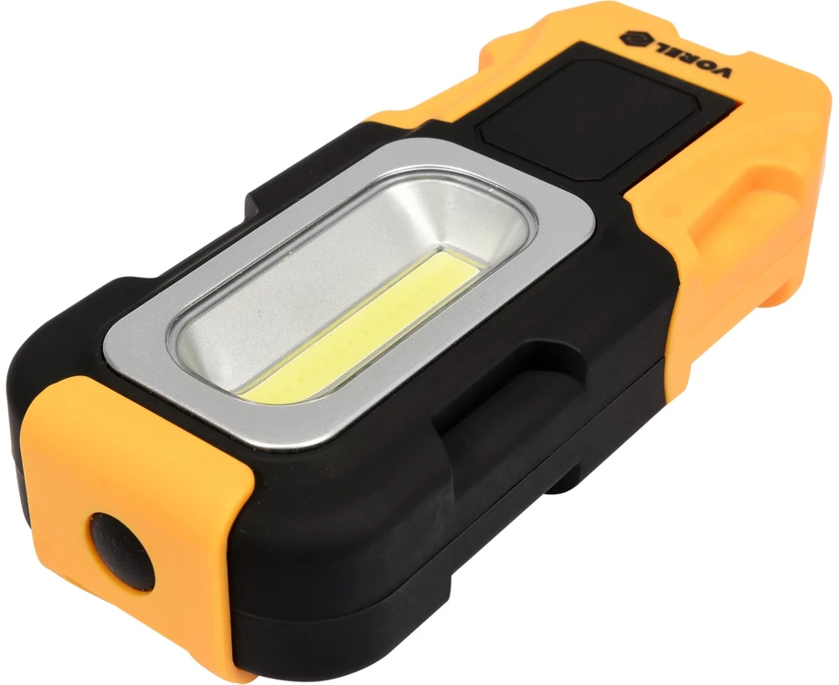 VOREL ROTATING RANKINĖ LAMP COB LED