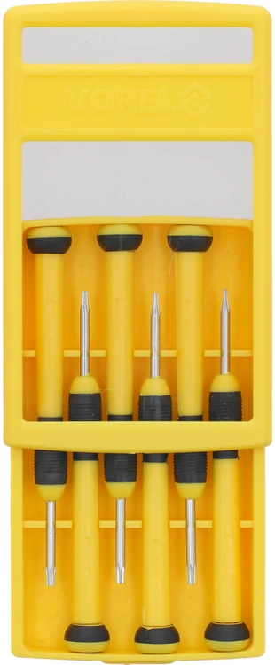 VOREL WKRĘTAKI PRECYZYJNE TORX 6szt.