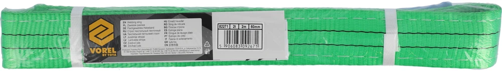 VOREL ZAWIESIE PASOWE 2000kg / 2m
