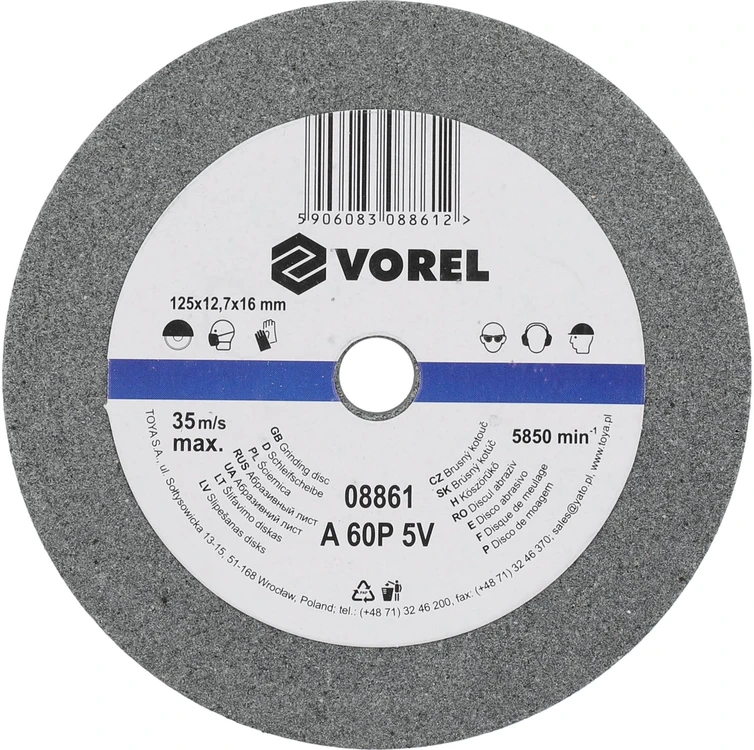 VOREL ŚCIERNICA DROBNA 125*12*15mm 08861