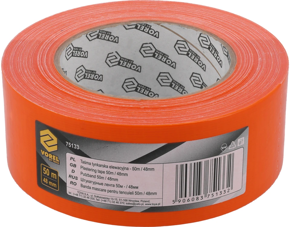 VOREL tinkavimo juosta fasadams 48mm * 50m