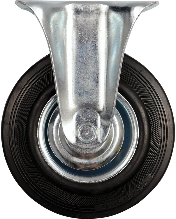 VOREL FIKSUOTAS RATUKAS SU JUODA GUMA 75mm