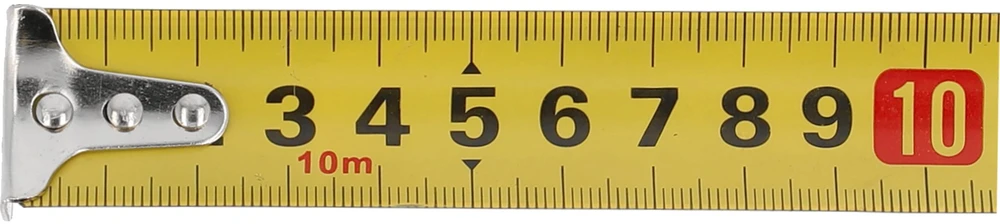 Ruletė geltona Vorel | 10m x 25 mm