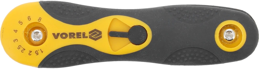 Raktų šešiabriaunių rinkinys Hex Vorel | 1,5-8mm 8vnt,
