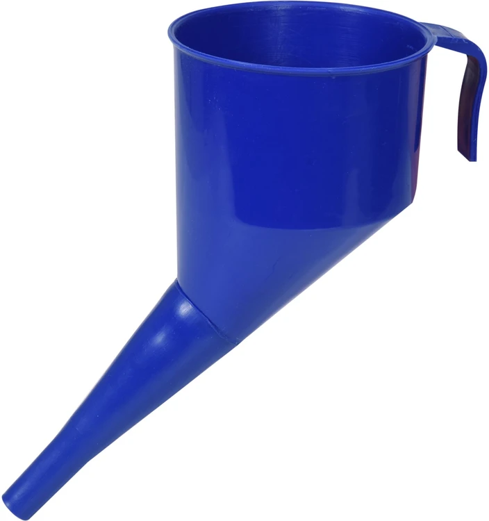 Vorel Toya Sa Poland Piltuvėlis lenktas mėlynas | 130 mm | su filtru (83017)