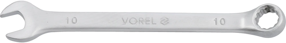 VOREL KLUCZ PŁASKO - OCZKOWY Cr-V 10mm SATYNA 51675
