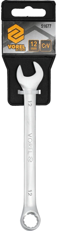 VOREL KOMBINUOTASIS VERŽTAKLIS Cr-V 12mm SATIN 51677