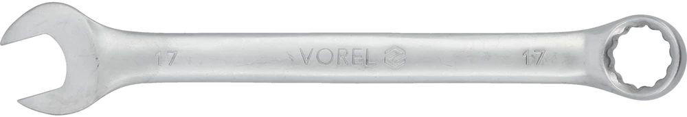 VOREL kombinuotas raktas 17mm SATININIS