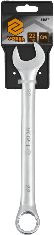 VOREL KOMBINUOTASIS VERŽTAKLIS Cr-V 22mm SATIN 51687