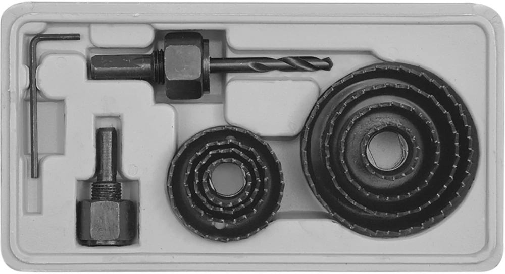 VOREL MEDINIŲ ATIDARYKLIŲ RINKINYS 8 vnt. 19–64 mm 22570