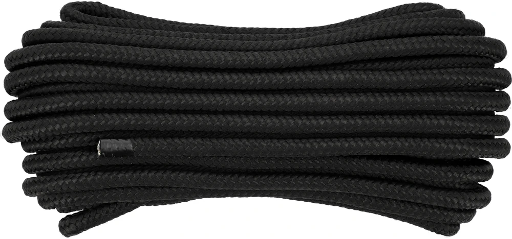 VOREL PINTA VIRVĖ 12MM 20M JUODA