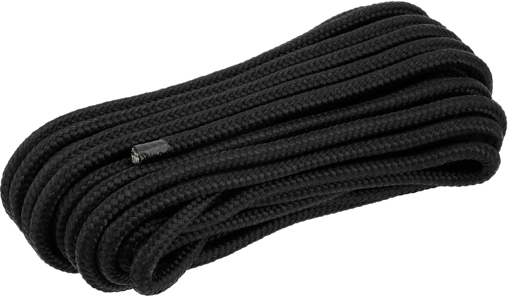 VOREL PINTA VIRVĖ 12MM 20M JUODA
