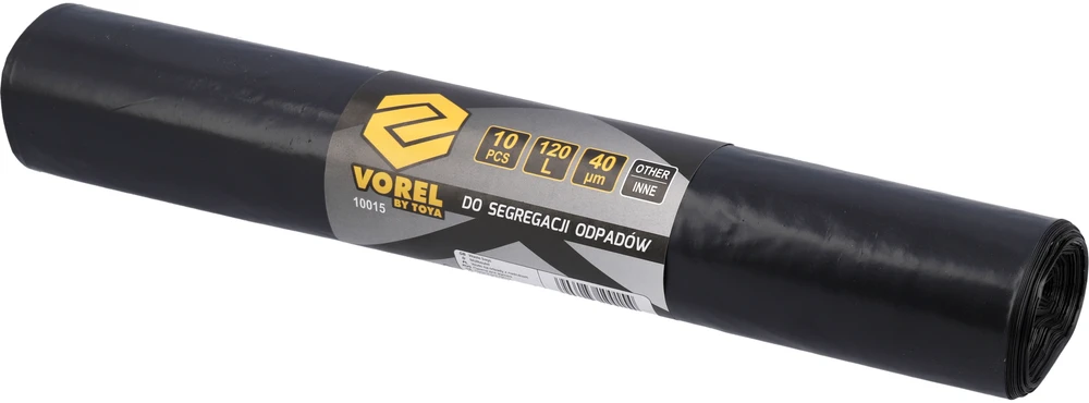 Vorel MIŠRIŲ ATLIEKŲ MAIŠAI 120L 10VNT 40ꙠM