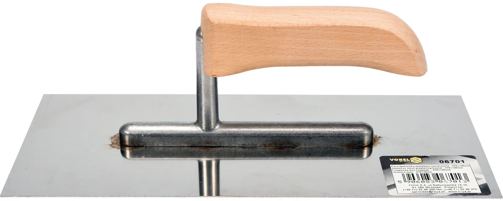 VOREL PACA METALOWA 130x280mm PODSTAWA aliumininės