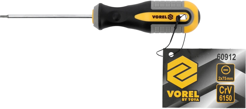Vorel PLOKŠČIAS ATSUKTUKAS 2X75 MM