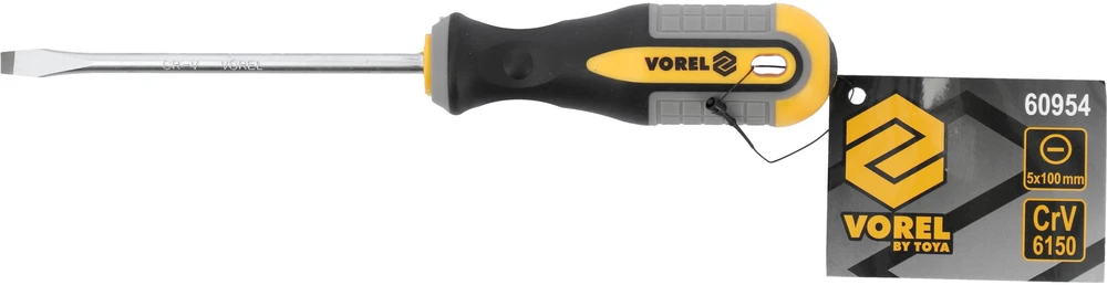 VOREL WKRĘTAK PŁASKI 5 x 100mm 60954