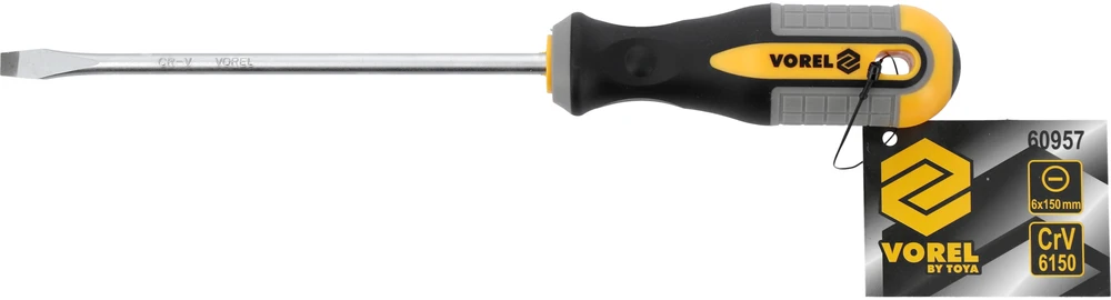 Toya Sa Poland VOREL plokščias atsuktuvas 6 x 150 mm 60957