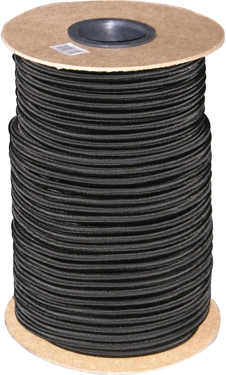 Vorel Elastinė virvė 6mm, polipropileno pinta virvė, atspari UV spinduliams, stipri elastinė virvė, skirta naudoti lauke, 150 metrų elastinė virvė