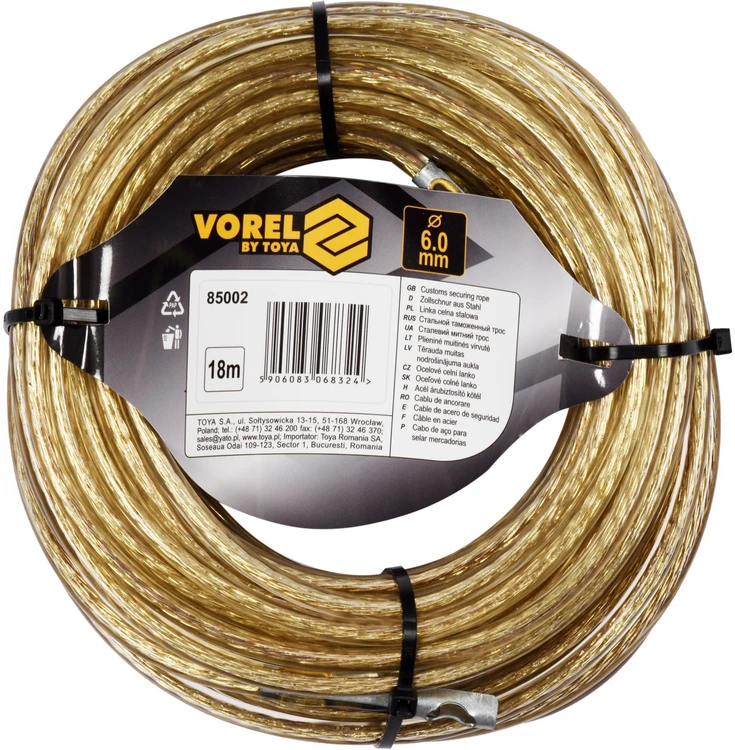 VOREL PLIENINIS CABLE CUSTOM 6mm*18m