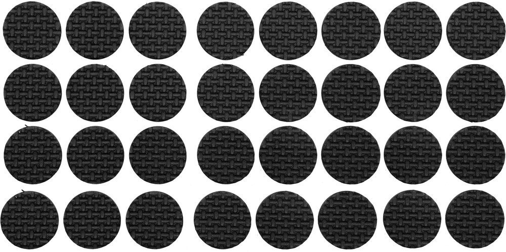 Vorel Toya Sa Poland Lipnūs padukai baldams juodi 18mm/32vnt. (74885)