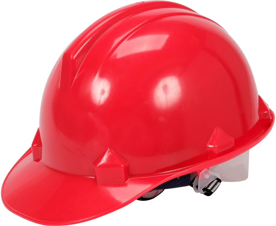 VOREL KASK OCHRONNY Raudonas HDPE