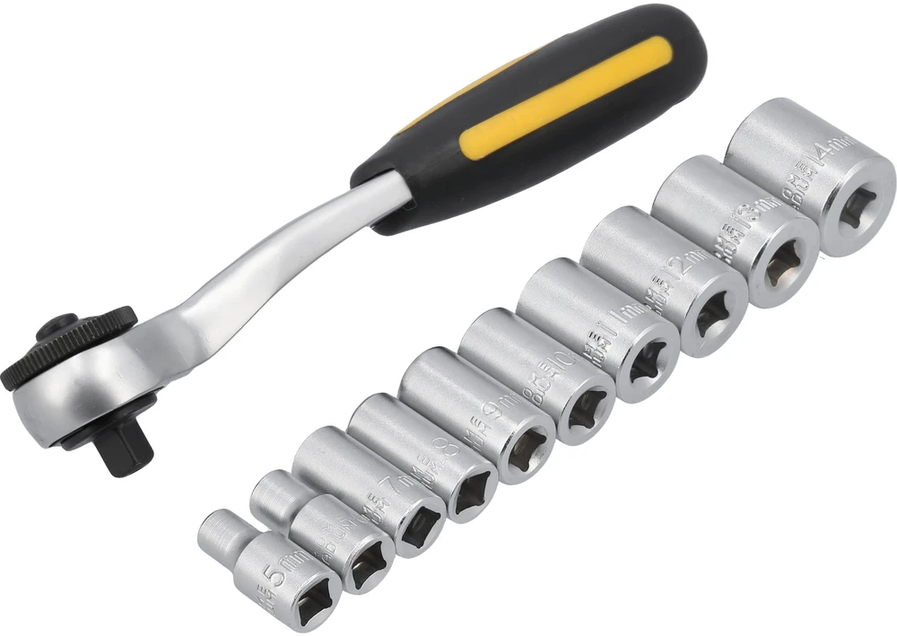 VOREL Rinkinys KLUCZY 1/4" 11el