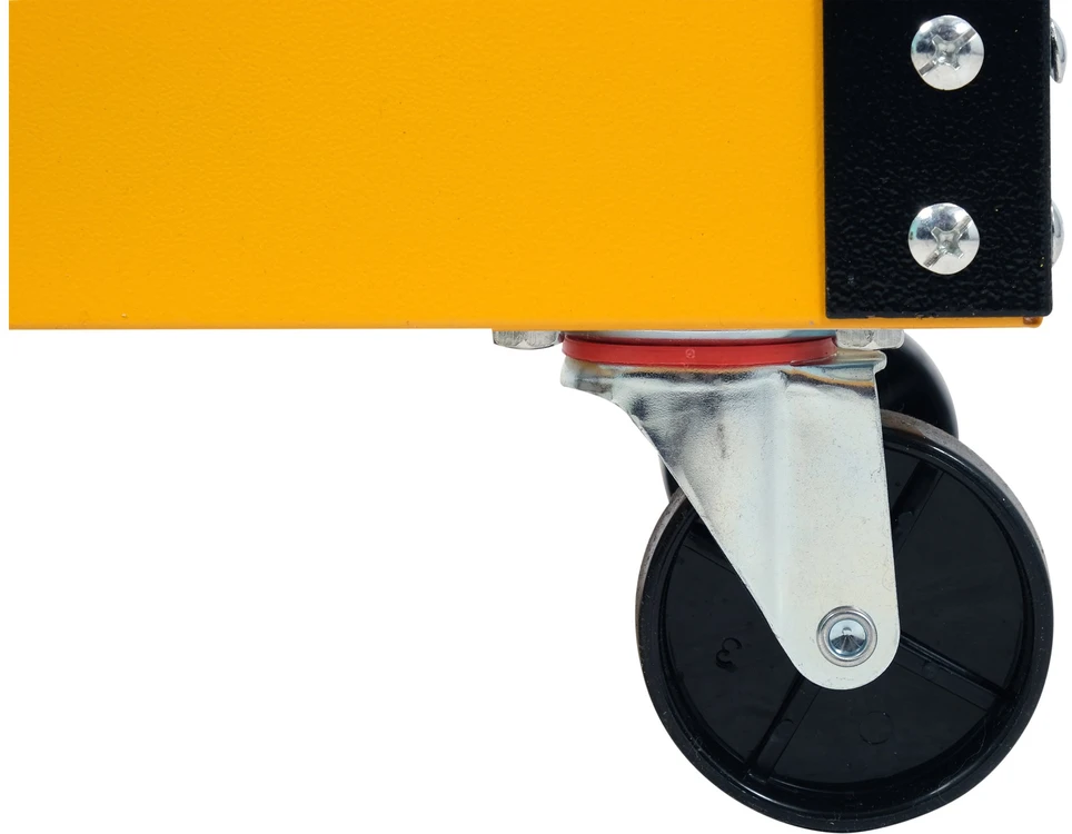Vorel Vežimėlis įrankiams 3 lentynos, plieno, 120kg, metalinis, mobilus įrankių vežimėlis