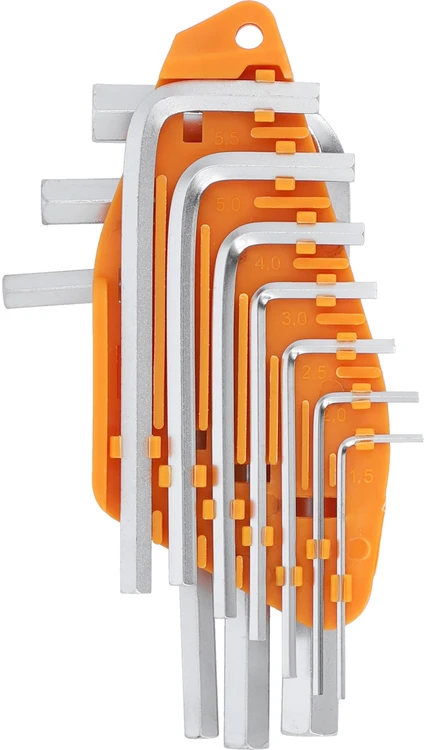 Šešiakampių raktų rinkinys 1.5-10mm - Vorel 56393 - 10 vnt