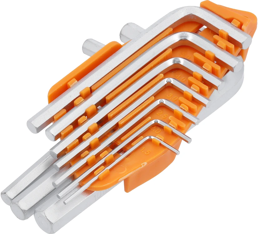 Šešiakampių raktų rinkinys 1.5-10mm - Vorel 56393 - 10 vnt
