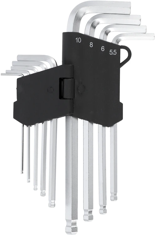 Šešiakampių raktų rinkinys 2-10mm Vorel 56477 - 9 vnt