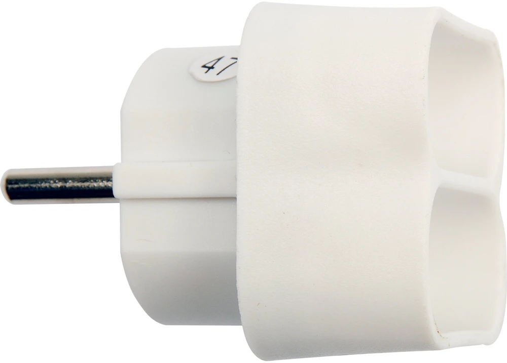 Oem Skirstytuvas 2 plokšti lizdai AC 230V 2.5A - Vorel 72400 - baltas