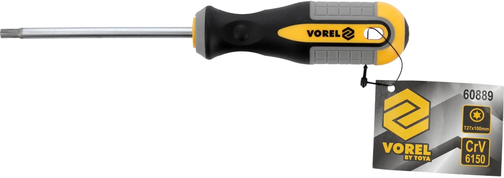 VOREL TORX CRV ATsuktuvas T27/100mm 60889