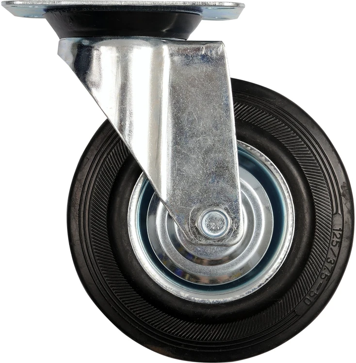 VOREL PASUKAMAS RATUKAS JUODA GUMA 100mm