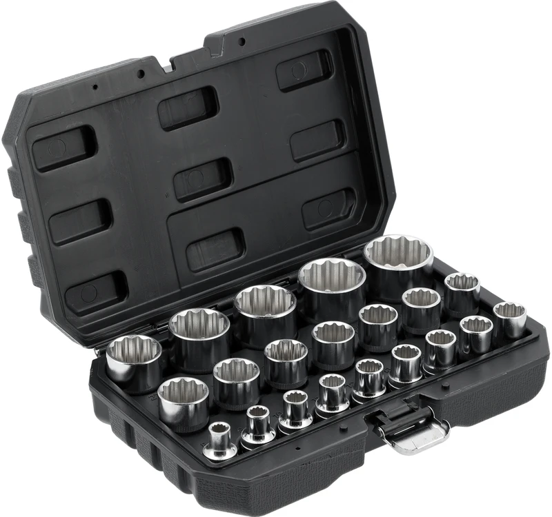 YATO Rinkinys NASADEK DWUNASTOKĄTNYCH 1/2" 21el.