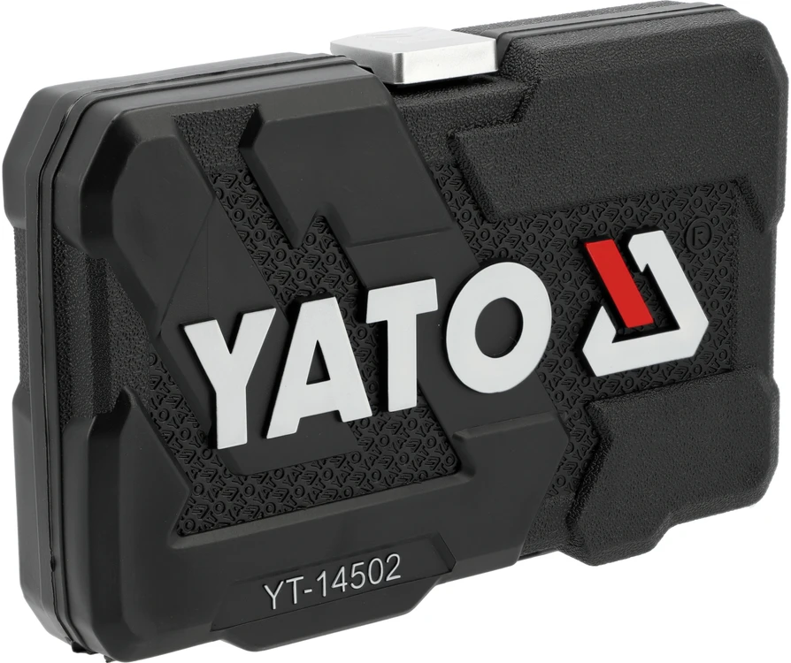 Yato Toya Sa Poland Galvučių su terkšle rinkinys – profesionalus, AS-Drive – 1/4", 68 vnt (YT-14502)