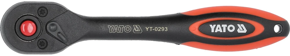YATO terkšlė 1/4" WYGIĘTA POWLEKANA - Juodas 0293