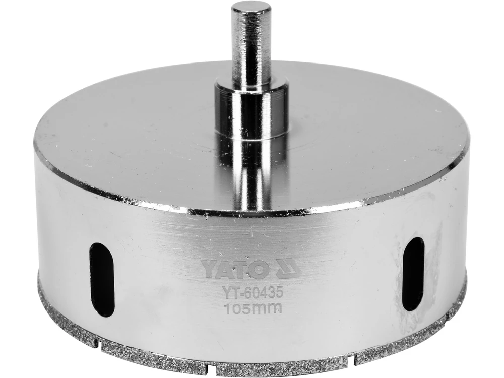 Grąžtas Deimantinė gręžimo karūna Yato YT-60435; 105 mm