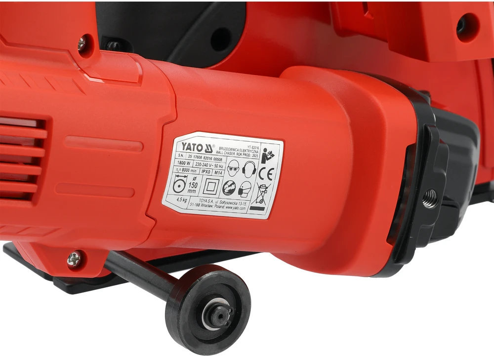 Mūro freza-vagapjovė Yato YT-82016; 1800 W