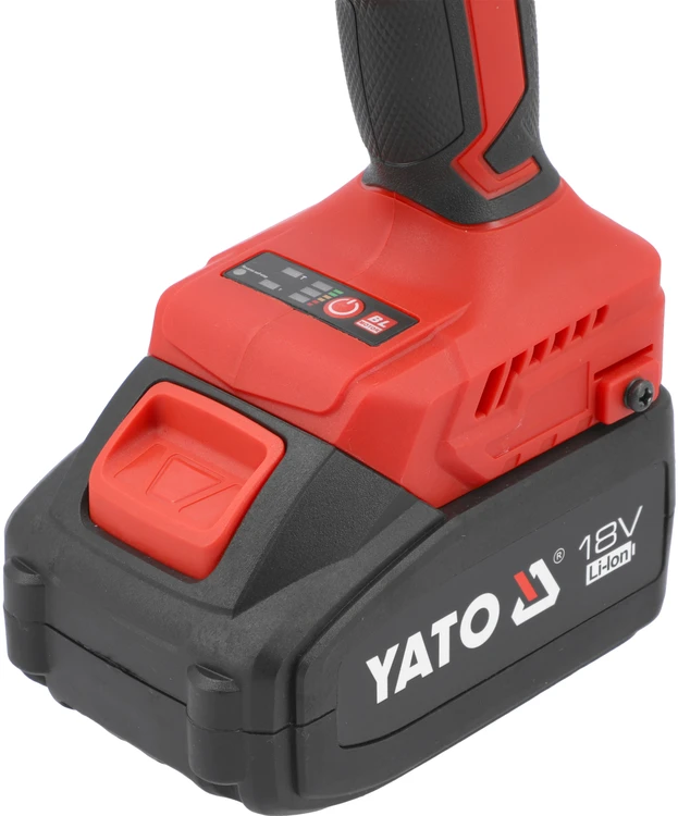 Smūginis veržliasukis Yato YT-8277925; 18 V; 2x4,0 Ah akum.