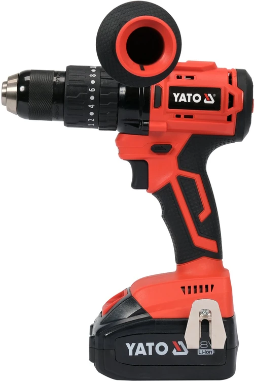 YATO smūginis suktuvas-gręžtuvas 18V LI-ION 82790 / 1x3,0Ah 75Nm / SILNIK bešepetėlinis