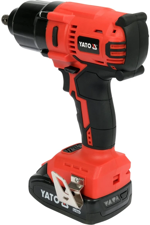 YATO Smūginis veržliasukis 18V LI-ION 1/2" 2x3,0Ah /Rinkinys 21elementów