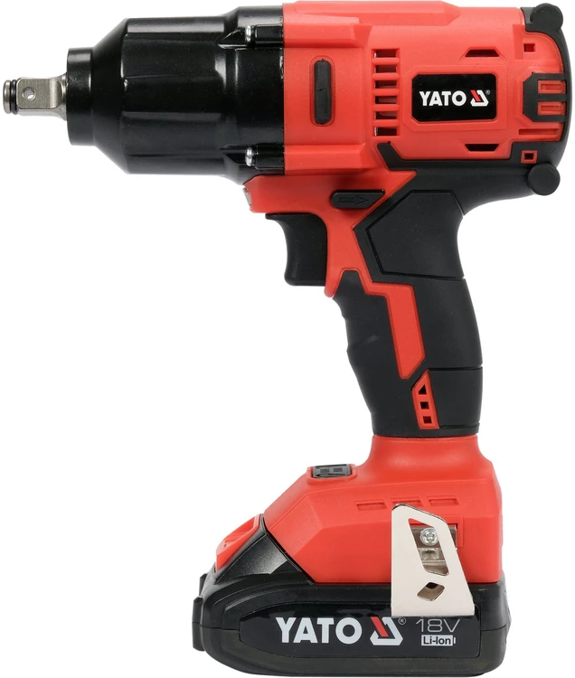 YATO Smūginis veržliasukis 18V LI-ION 1/2" 2x3,0Ah /Rinkinys 21elementów