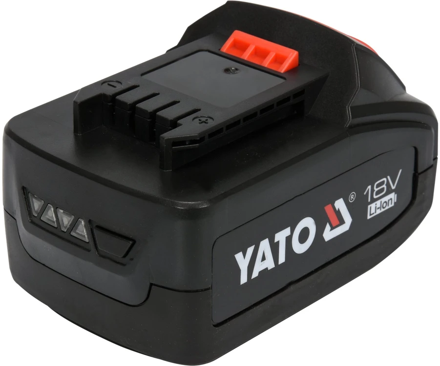 YATO SZLIFIERKI 18V Rinkinys 2vnt.. kampinis + tiesinis 1x4,0Ah