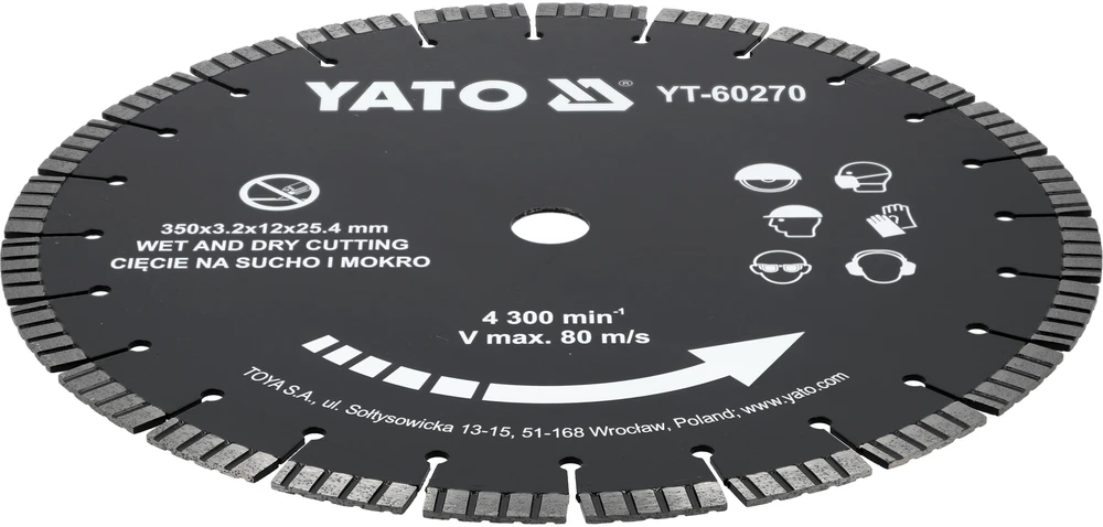 Yato 350 mm Pjovimo peilis