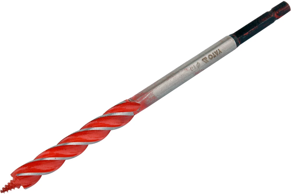 Grąžtas Yato 4 AŠMENŲ MEDIENOS GRĄŽAS 10 mm HEX