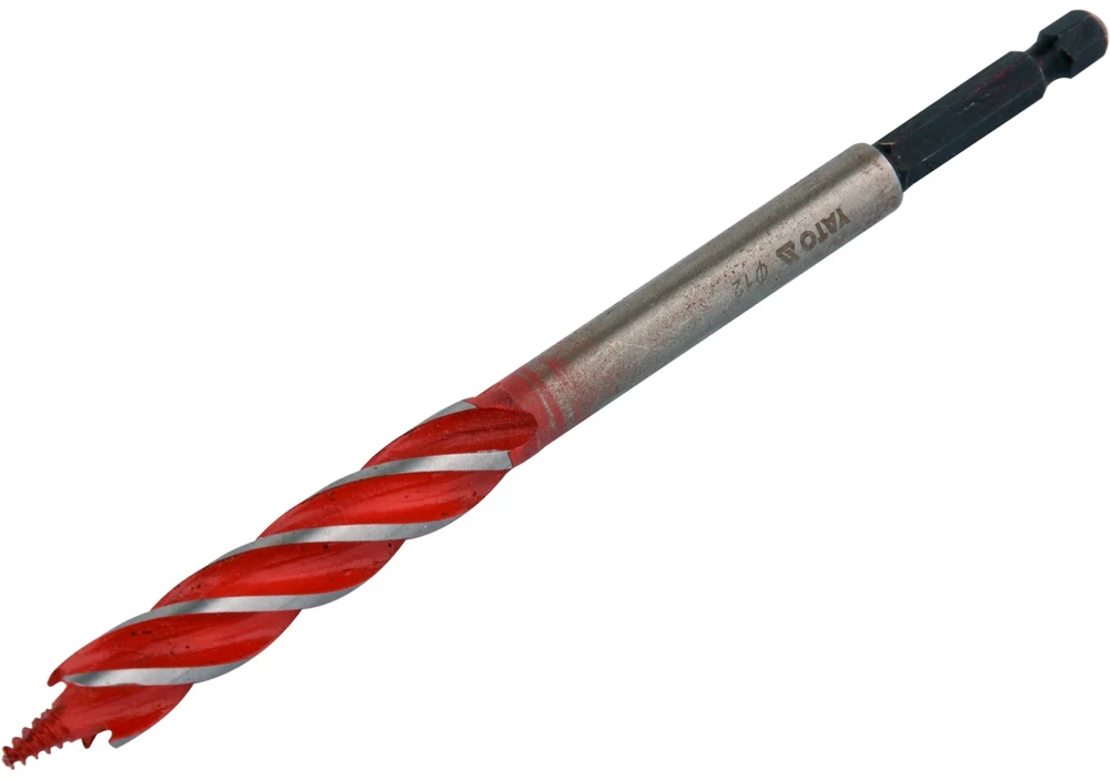 Toya Sa Poland Spiralinis grąžtas medžiui | su hex (1/4") galu | 12 mm (YT-44681)